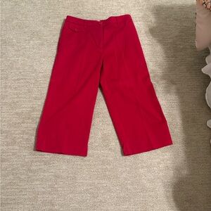 Chico's Red Capris